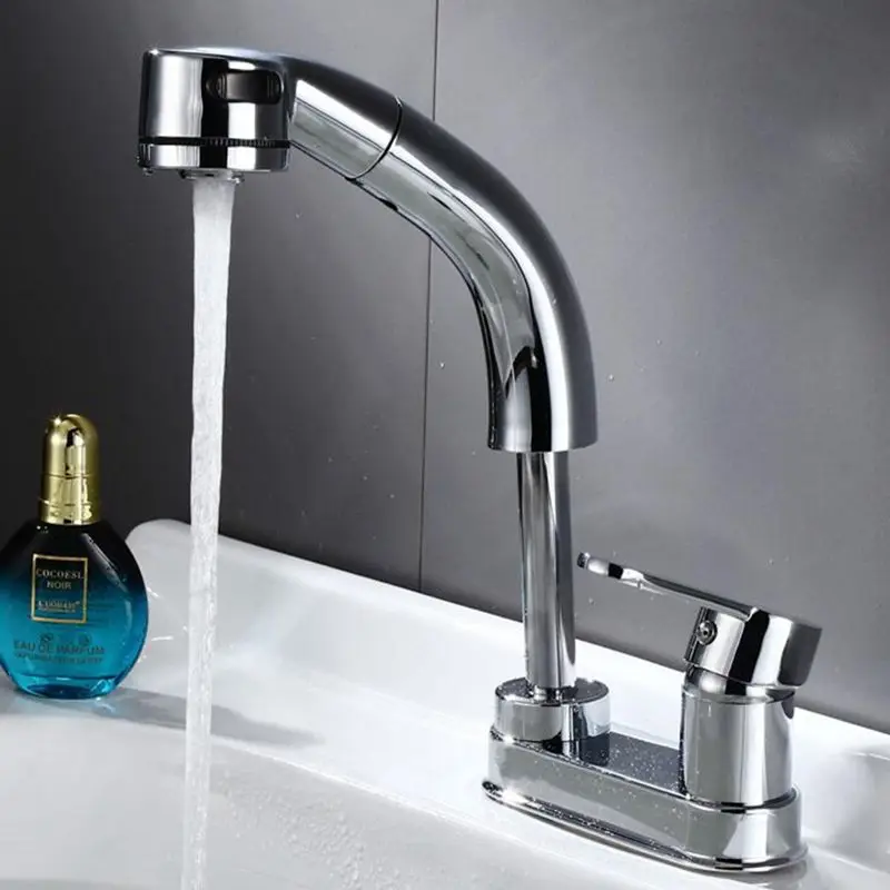 Vidric Bathroom Sink Faucet 2 Hole Hot Cold Water Mixer Pull Out Basin Sin Faucets Black Finished ELM1121
Vidric Bathroom Sink Faucet 2 Hole Hot Cold Water Mixer Pull Out Basin Sin Faucets Black Finished ELM1121