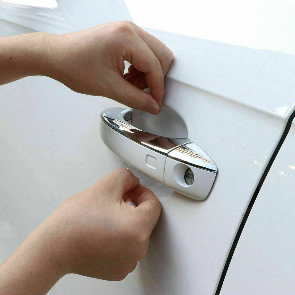 4 Pieces of Car Door Handle Protective Film, Carbon Fiber Stickers, Scratch Resistant Covers, Exterior Accessories,Car Film 
4 Pieces of Car Door Handle Protective Film, Carbon Fiber Stickers, Scratch Resistant Covers, Exterior Accessories,Car Film