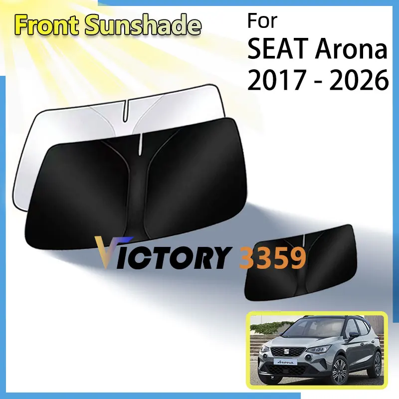 Front Window Visor For SEAT Arona FR 2025 2019 2017 - 2026 Accessories Windshield Sunshade Heat Insulation Shade Protection Part
Front Window Visor For SEAT Arona FR 2025 2019 2017 - 2026 Accessories Windshield Sunshade Heat Insulation Shade Protection Part