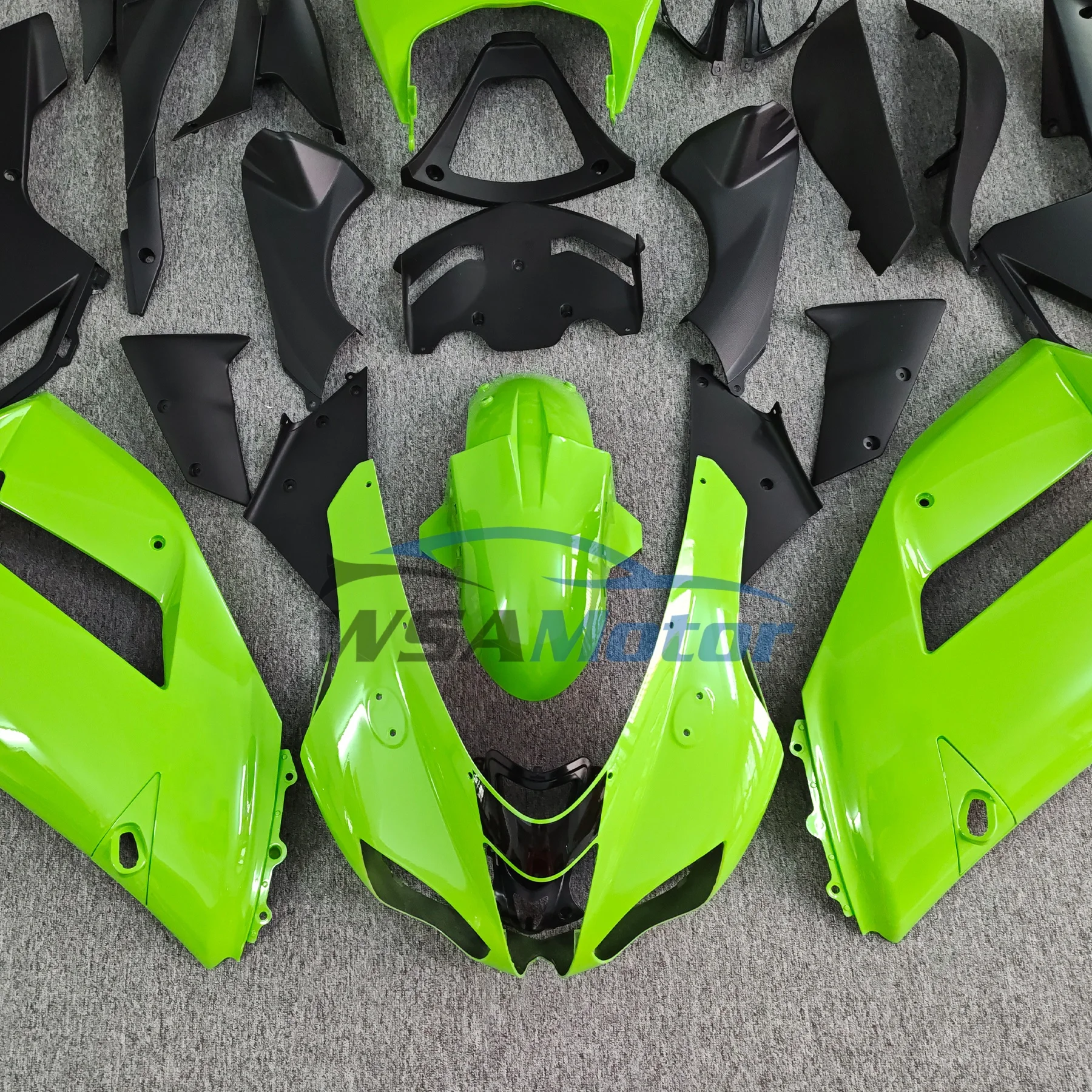 Custom Motorcycle Fairings Kit For Kawasaki Ninja ZX-6R 07 08 ZX 6R ZX6R 636 2007 2008 Plastic Shell Green Black Bodywork Set
Custom Motorcycle Fairings Kit For Kawasaki Ninja ZX-6R 07 08 ZX 6R ZX6R 636 2007 2008 Plastic Shell Green Black Bodywork Set