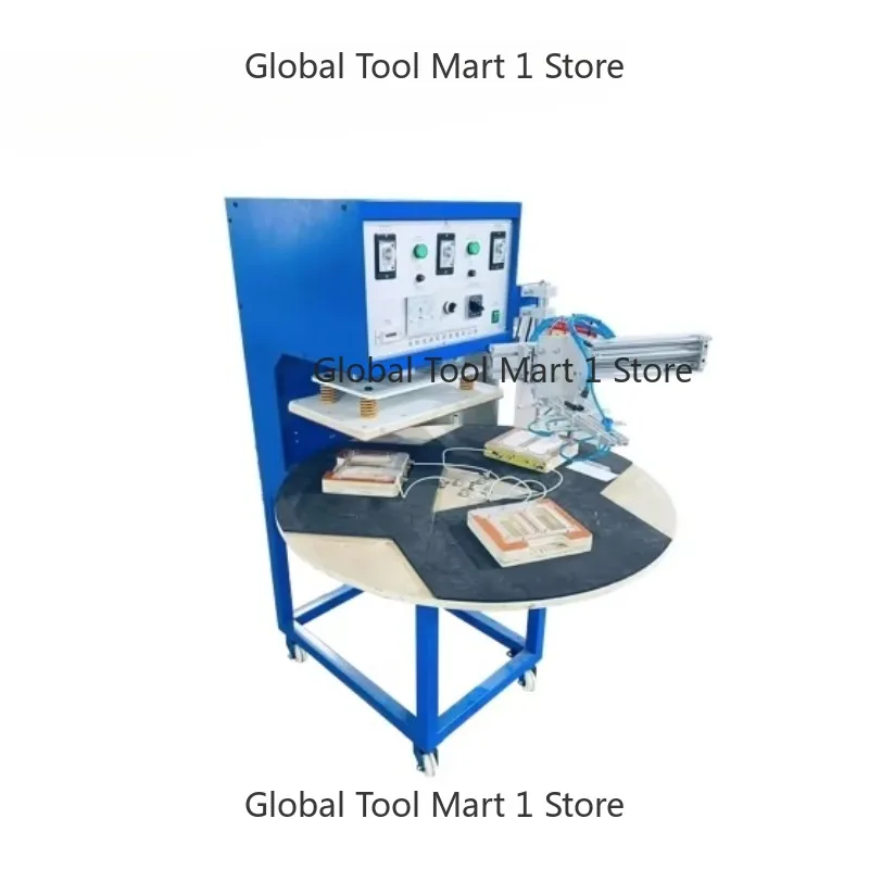 Semi-Automatic Rotary Turntable H-gh Freq-ency Blister Sealing Machine Large Area Heat Pressure Card for Paper Packaging Rotary
Semi-Automatic Rotary Turntable H-gh Freq-ency Blister Sealing Machine Large Area Heat Pressure Card for Paper Packaging Rotary