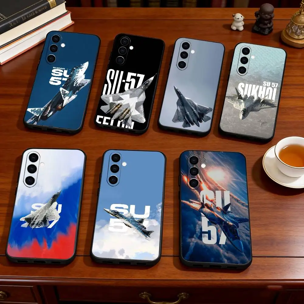 Fighter jet Su-57 Sukhoi Phone Case For Samsung Galaxy A73,A72,A71,A70,A53,A52,A51,Others Soft Black Cover
Fighter jet Su-57 Sukhoi Phone Case For Samsung Galaxy A73,A72,A71,A70,A53,A52,A51,Others Soft Black Cover