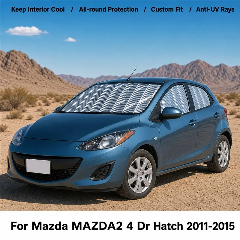 For Mazda MAZDA2 4 Dr Hatch 2011-2015 Full Set Car Window Sunshades UV Block Privacy Heat Insulated Foldable Car Curtain
For Mazda MAZDA2 4 Dr Hatch 2011-2015 Full Set Car Window Sunshades UV Block Privacy Heat Insulated Foldable Car Curtain