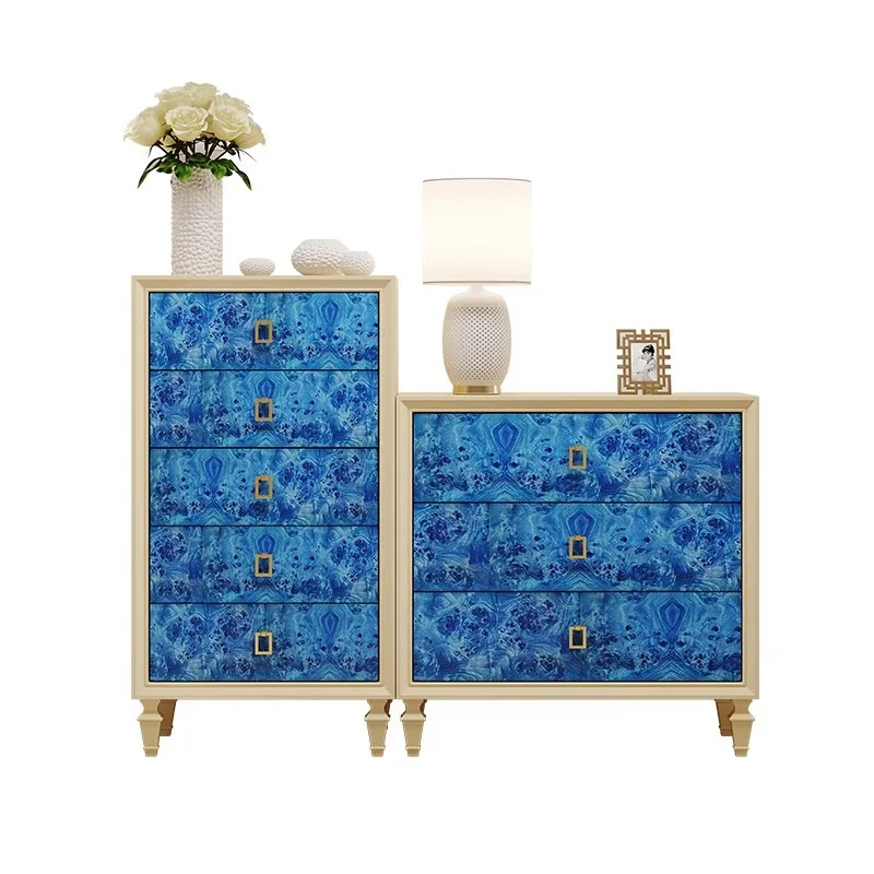 Modern simple wind bucket cabinet blue design tree tumor veneer decorative cabinet solid wood storage side cabinet
Modern simple wind bucket cabinet blue design tree tumor veneer decorative cabinet solid wood storage side cabinet