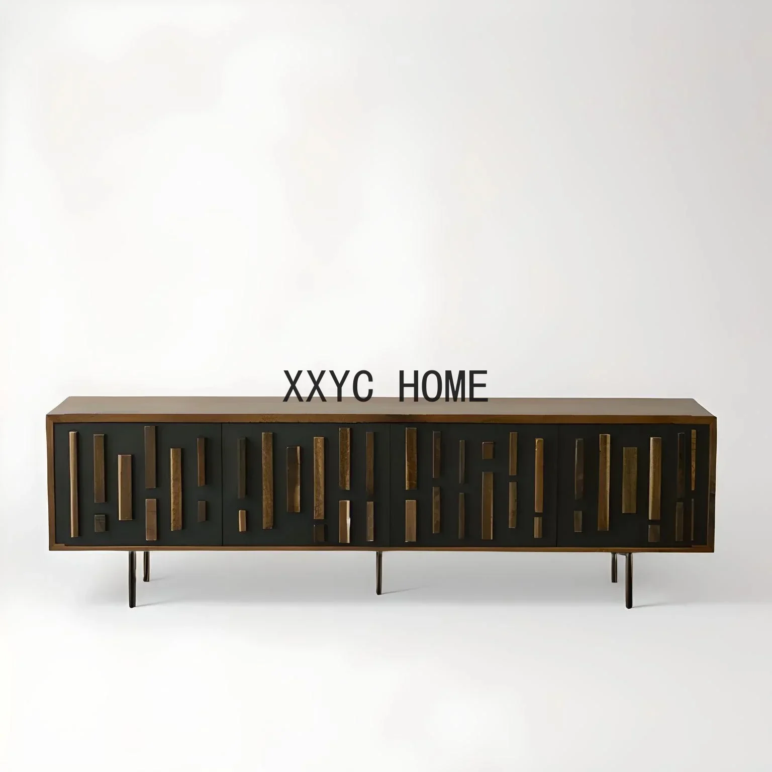 Retro Porch TV Side Cabinet Mid-Ancient Misty Style Abstract Solid Wood Art Dining Edge Curio Cabinet
Retro Porch TV Side Cabinet Mid-Ancient Misty Style Abstract Solid Wood Art Dining Edge Curio Cabinet