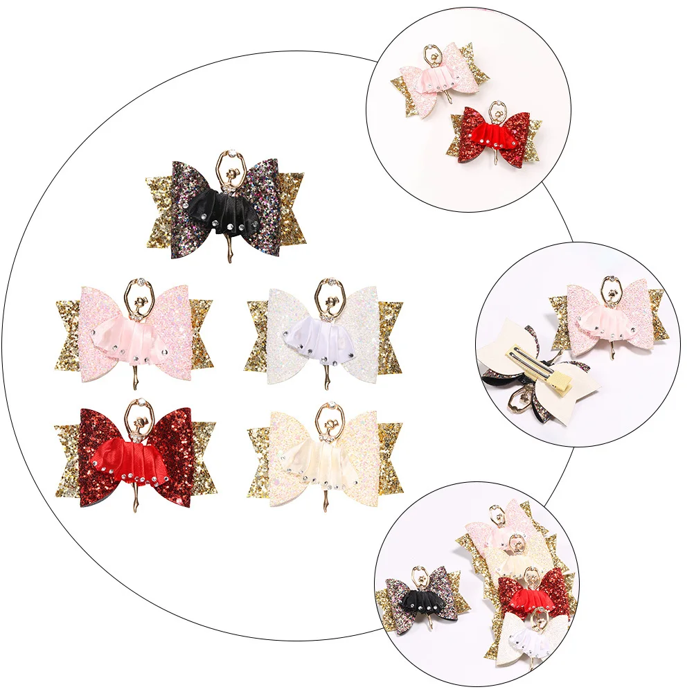 5Pcs Delicate Dancing Ballet Girl Design Hairpins for Kids Christmas Weddings Performance Kids Hairpins Hair Clips for Girls
5Pcs Delicate Dancing Ballet Girl Design Hairpins for Kids Christmas Weddings Performance Kids Hairpins Hair Clips for Girls