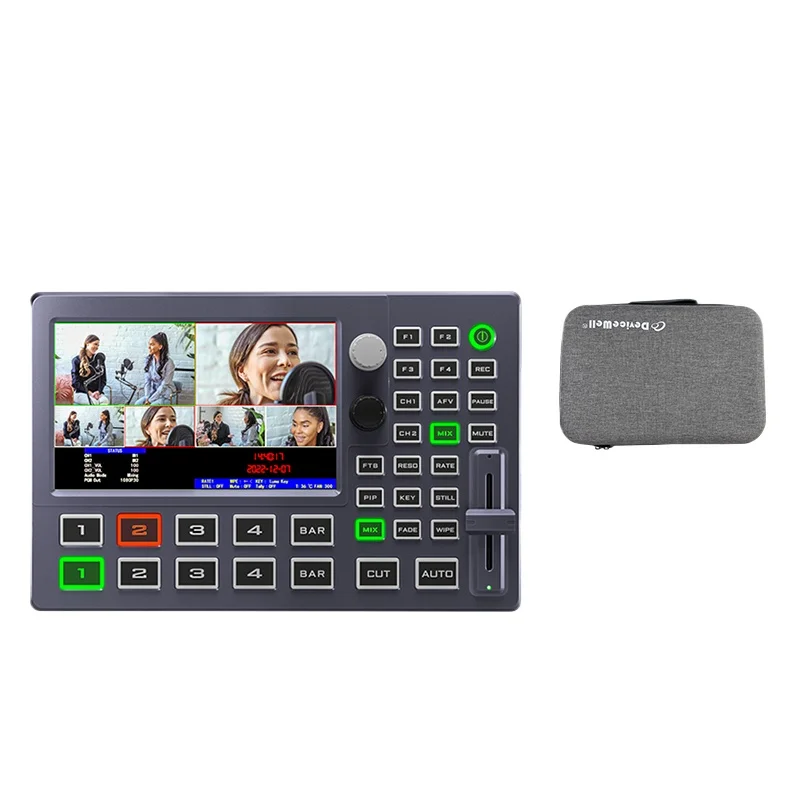 HDS8101 Четырехсторонняя направляющая станция 4-сторонняя HDMI Станция переключения потокового видео с высоким разрешением в прямом эфире Douyin Taobao Multi
HDS8101 Четырехсторонняя направляющая станция 4-сторонняя HDMI Станция переключения потокового видео с высоким разрешением в прямом эфире Douyin Taobao Multi