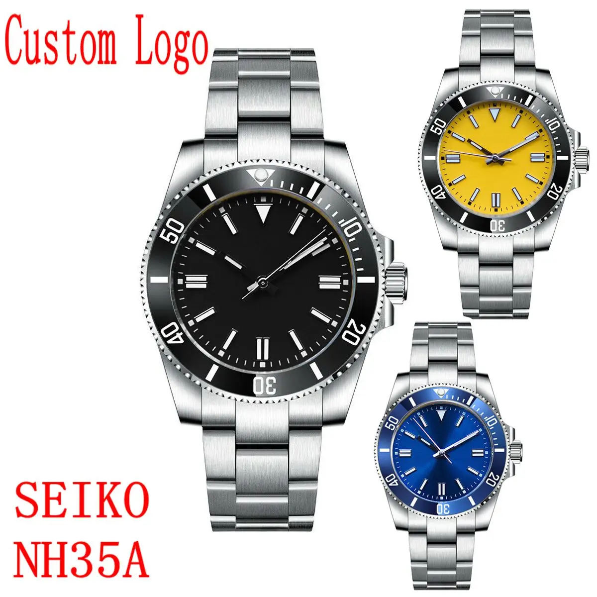 relogio masculino Mens Watch Diver Luxury Sapphire NH35 Watches Automatic Mechanical Wristwatch 10Bar Luminous orologio uomo
relogio masculino Mens Watch Diver Luxury Sapphire NH35 Watches Automatic Mechanical Wristwatch 10Bar Luminous orologio uomo