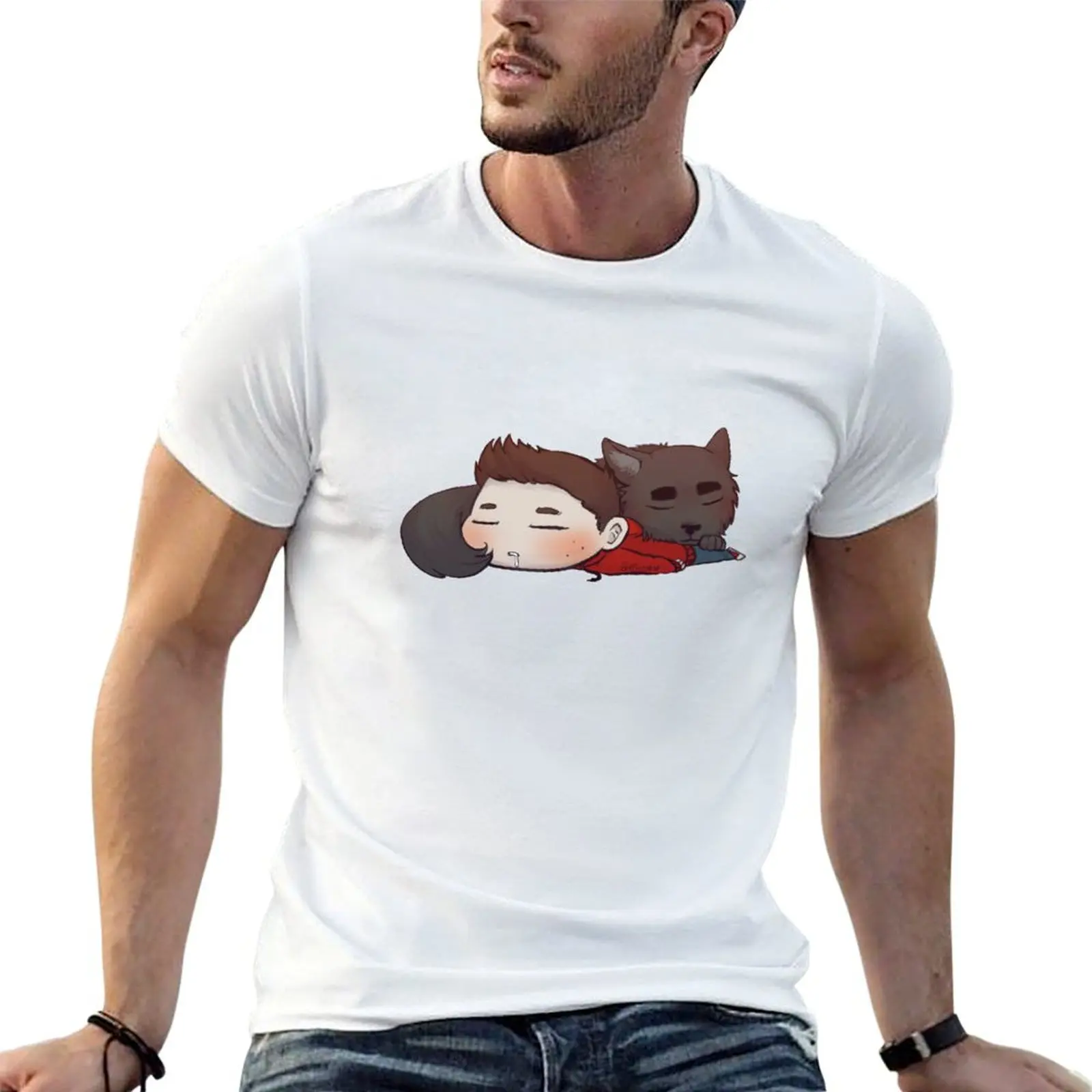 SnuggleWolf T-Shirt t shirt man designer anime t shirts oversize t shirts for man slim fit T-shirt
SnuggleWolf T-Shirt t shirt man designer anime t shirts oversize t shirts for man slim fit T-shirt