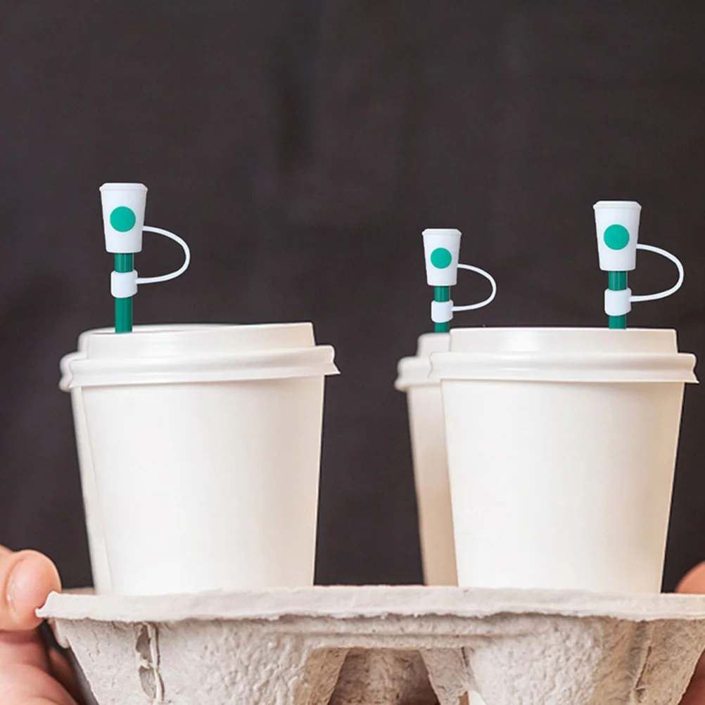 1Set Reusable Straw Plugs Leakproof Dustproof Silicone Caps for 6-8mm Diameter Lightweight Straw Covers Green White
1Set Reusable Straw Plugs Leakproof Dustproof Silicone Caps for 6-8mm Diameter Lightweight Straw Covers Green White