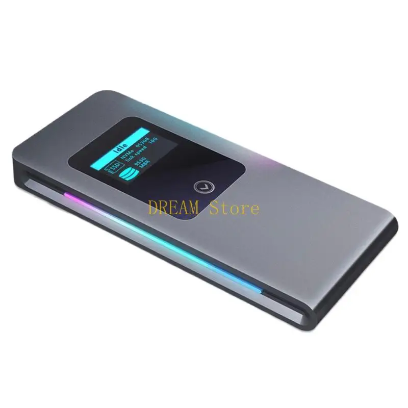 Алюминиевый корпус M.2 NVMe со скоростью USB 10 Гбит/с и RGB-подсветкой для хранения данных, лучшая распродажа
Алюминиевый корпус M.2 NVMe со скоростью USB 10 Гбит/с и RGB-подсветкой для хранения данных, лучшая распродажа