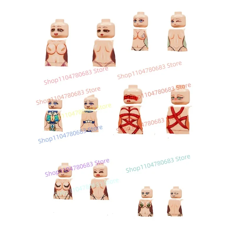 MOC Building Blocks Mini Figure Kawaii Girl with Facial Expressions Assembly Model Trendy Ornament Accessories Toy Festival Gift
MOC Building Blocks Mini Figure Kawaii Girl with Facial Expressions Assembly Model Trendy Ornament Accessories Toy Festival Gift