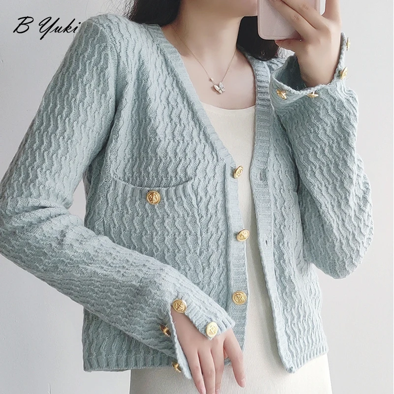 Blessyuki Elegant Single Breasted Cardigan Sweater Women Casual Vintage Solid Cropped Cardigan Female Cute Sweet Candy Pink Tops
Blessyuki Elegant Single Breasted Cardigan Sweater Women Casual Vintage Solid Cropped Cardigan Female Cute Sweet Candy Pink Tops