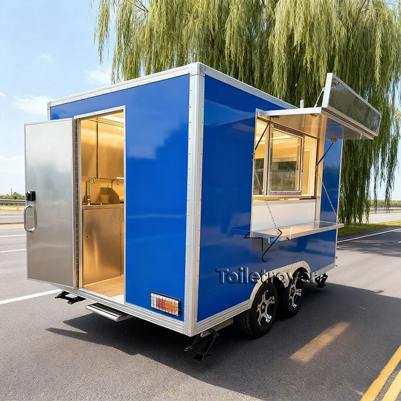 Customization Fully Equipped Food Trailer Outdoor Mobile Food Truck Trailer Street Executive Food Truck with Trailer
Customization Fully Equipped Food Trailer Outdoor Mobile Food Truck Trailer Street Executive Food Truck with Trailer
