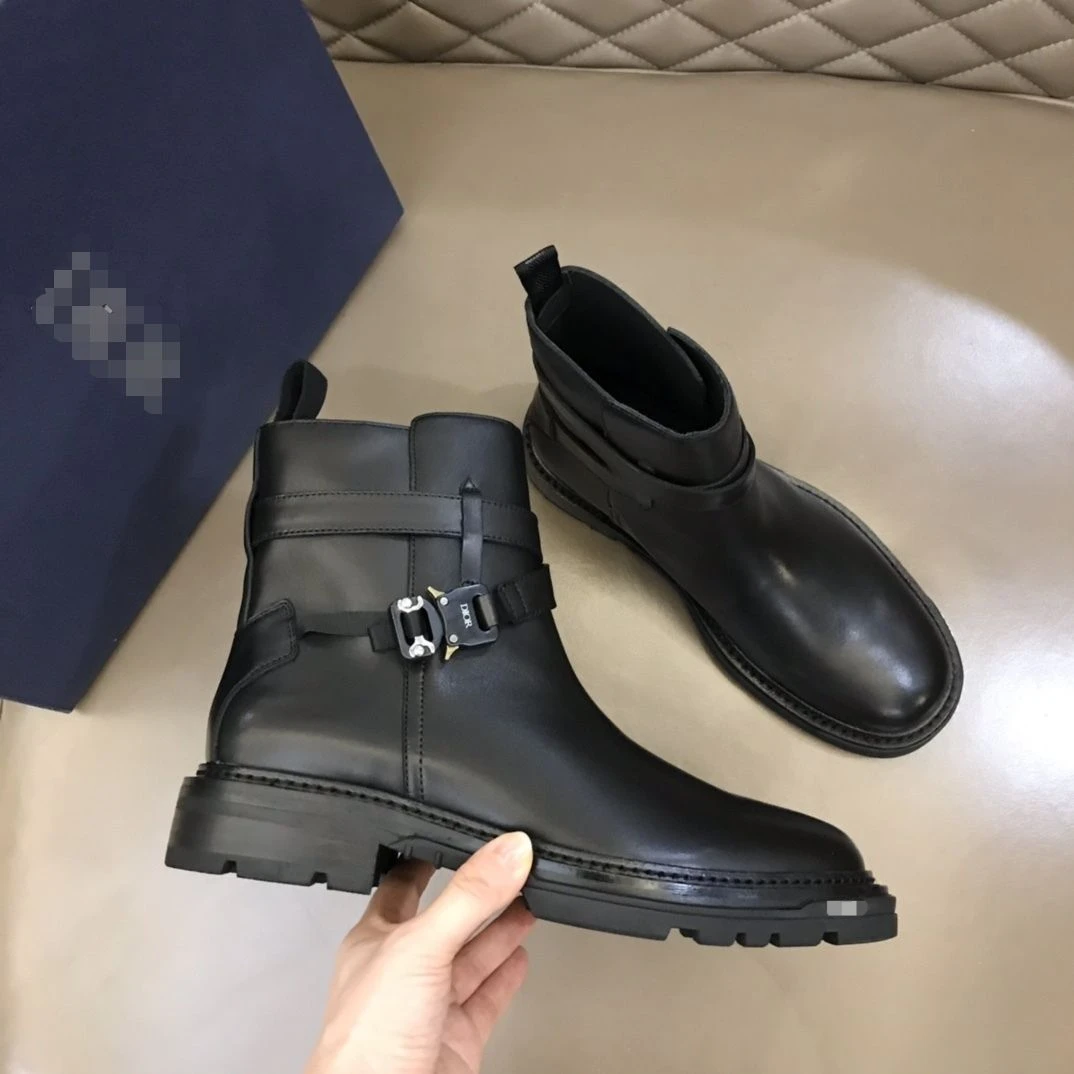 Business Casual Leather Black Cowhide Booties Explosive Round-headed Small Heel Casual Simple Autumn and Winter Men Boots
Business Casual Leather Black Cowhide Booties Explosive Round-headed Small Heel Casual Simple Autumn and Winter Men Boots