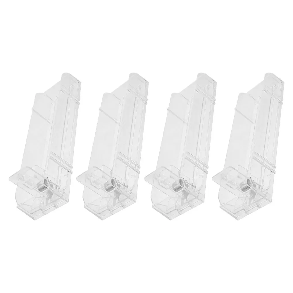 4pcs Clear Pusher Rack Automatic Display Stand For Retail Store Shop Organizer Space-Saving Cigarette Shelf Transparent Display
4pcs Clear Pusher Rack Automatic Display Stand For Retail Store Shop Organizer Space-Saving Cigarette Shelf Transparent Display