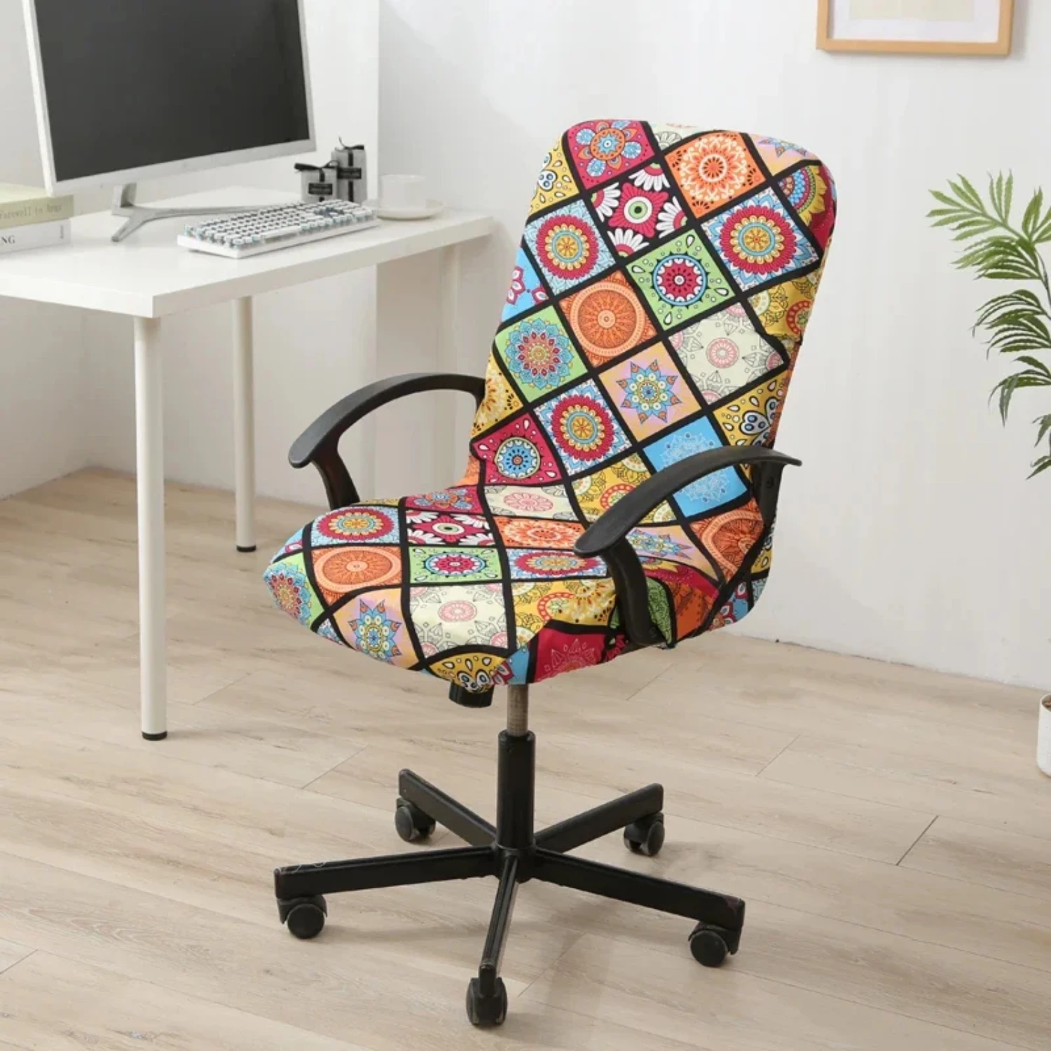 Elastic Office Chair Cover Seat Covers Gaming Chair Cover Spandex Computer Chair Slipcover Armchair Protector Seat Cover
Elastic Office Chair Cover Seat Covers Gaming Chair Cover Spandex Computer Chair Slipcover Armchair Protector Seat Cover