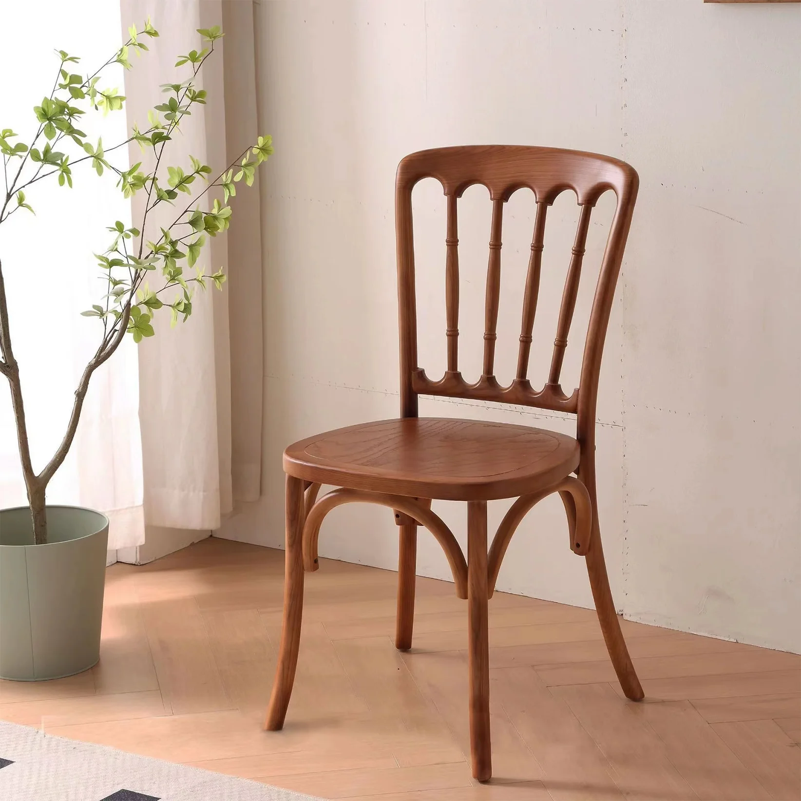 Dining chair Home retro rattan Restaurant cafe Napoleon chair Bamboo Castle
Dining chair Home retro rattan Restaurant cafe Napoleon chair Bamboo Castle