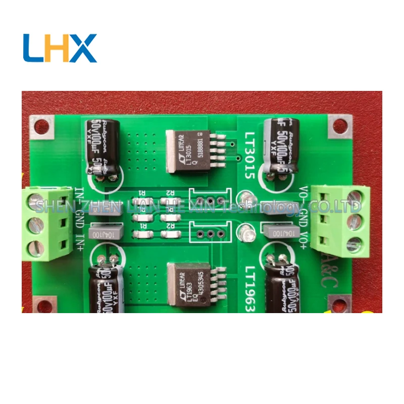 LT1963A/LT3015 Positive and Negative Pressure DC-DC Precision Module Low-noise, Linear Voltage Regulator Power Supply
LT1963A/LT3015 Positive and Negative Pressure DC-DC Precision Module Low-noise, Linear Voltage Regulator Power Supply