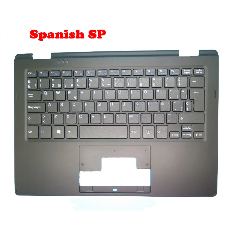 Подставка для рук и клавиатура для ноутбука Noblex Y11W Y11W101 Y11W101R Y11W102, черный корпус C с испанской SP-клавиатурой
Подставка для рук и клавиатура для ноутбука Noblex Y11W Y11W101 Y11W101R Y11W102, черный корпус C с испанской SP-клавиатурой