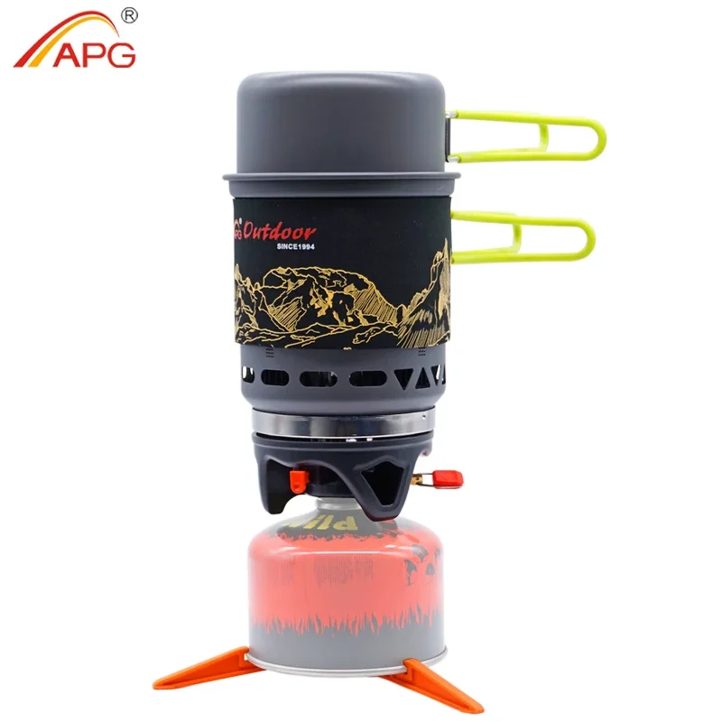 APG Camping Cookware Bowl Pot Pan Combination Portable Tableware gas cooking system stove outdoor cooker burners
APG Camping Cookware Bowl Pot Pan Combination Portable Tableware gas cooking system stove outdoor cooker burners