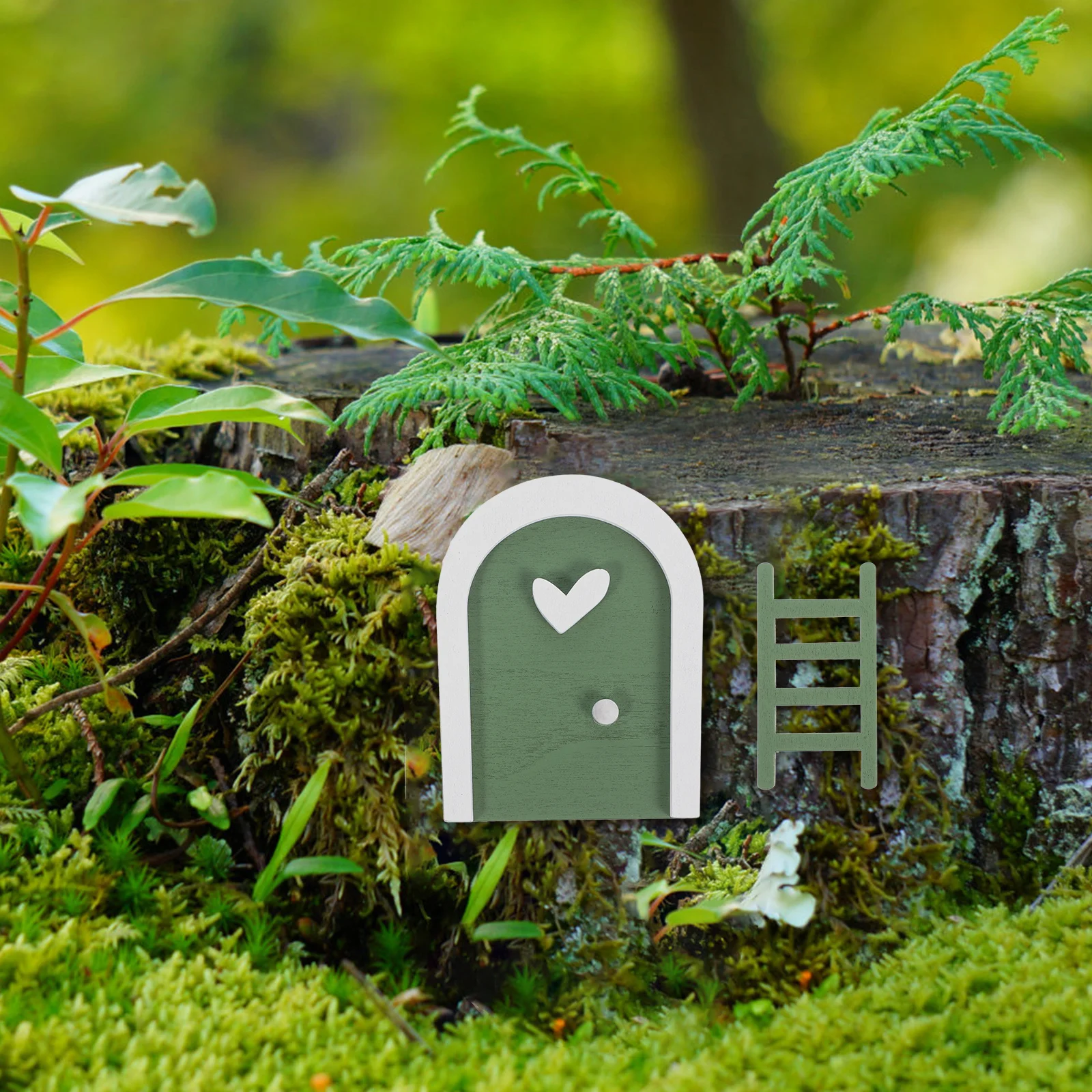1 set Wooden Fairy Door Mini Mushroom Door For Garden Tree Hanging Ornament Miniature Scene Decor Garden Tree Decor Accessory
1 set Wooden Fairy Door Mini Mushroom Door For Garden Tree Hanging Ornament Miniature Scene Decor Garden Tree Decor Accessory