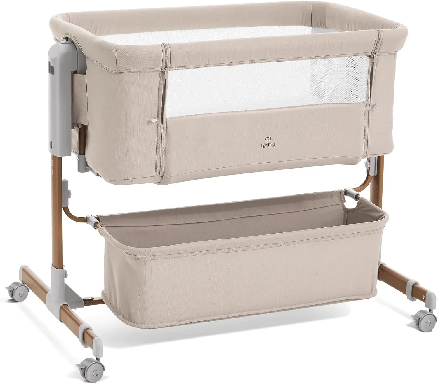 3 in 1 Baby Bassinet, Rocking Bassinet, Bedside Bassinet, 6-Height Adjustable, Bassinet Bedside Sleeper, Bedside Bassient
3 in 1 Baby Bassinet, Rocking Bassinet, Bedside Bassinet, 6-Height Adjustable, Bassinet Bedside Sleeper, Bedside Bassient