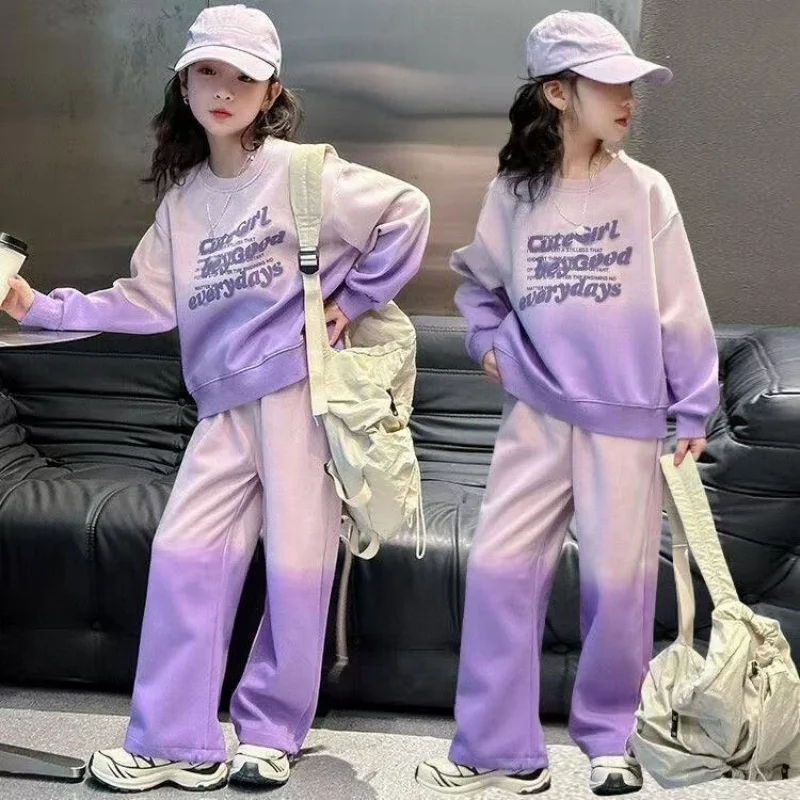 Girls' Spring and Autumn Set 2025 Middle and Large Children's New Casual Hoodie Pants Children's Two Piece Set
Girls' Spring and Autumn Set 2025 Middle and Large Children's New Casual Hoodie Pants Children's Two Piece Set