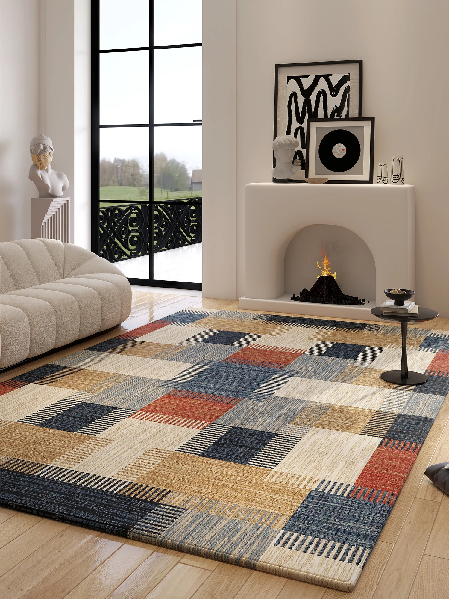 Carpet home simple modern retro high-end suitable for living room bedroom bedside new no-wash can wipe large area full bed 1Pc
Carpet home simple modern retro high-end suitable for living room bedroom bedside new no-wash can wipe large area full bed 1Pc