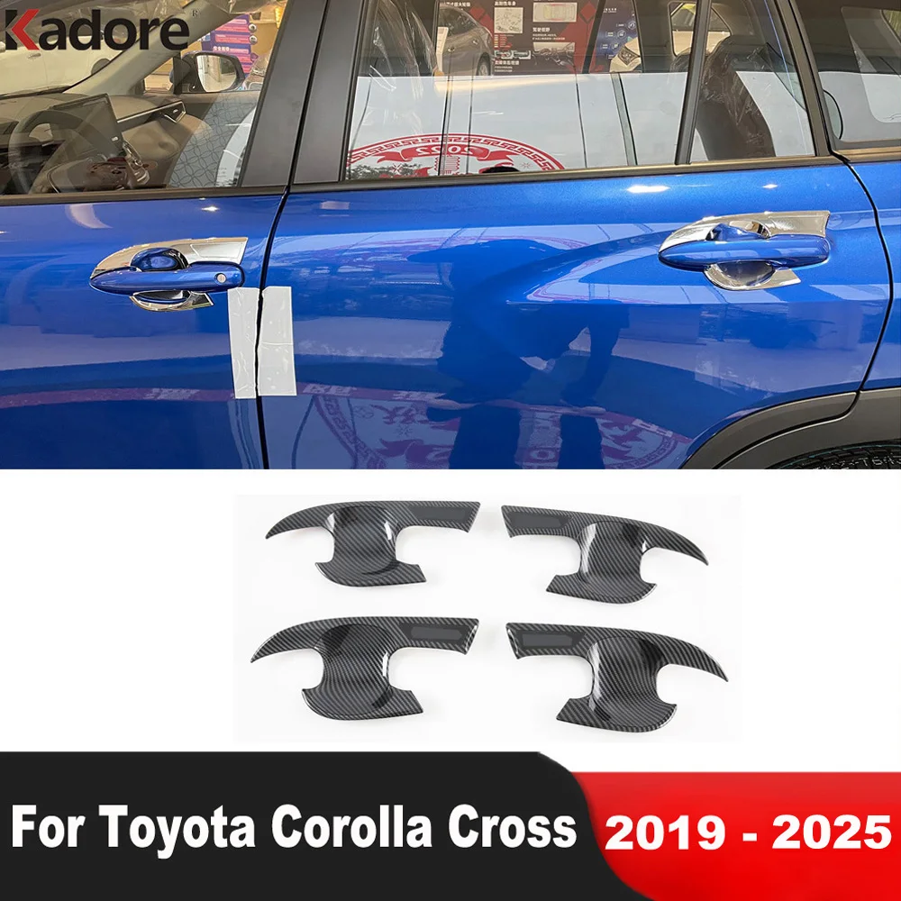 For Toyota Corolla Cross 2019-2021 2022 2023 2024 2025 Carbon Fiber Car Side Door Handle Bowl Cover Trim Exterior Accessories
For Toyota Corolla Cross 2019-2021 2022 2023 2024 2025 Carbon Fiber Car Side Door Handle Bowl Cover Trim Exterior Accessories