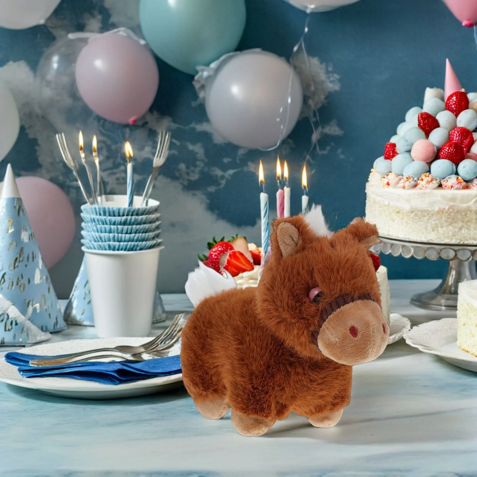 Soft 25Cm 2026 Year of The Horse Stuffed Animal Realistic Horse Mascot Chinese Zodiac Decoration Soft Toys Realistic Toy
Soft 25Cm 2026 Year of The Horse Stuffed Animal Realistic Horse Mascot Chinese Zodiac Decoration Soft Toys Realistic Toy