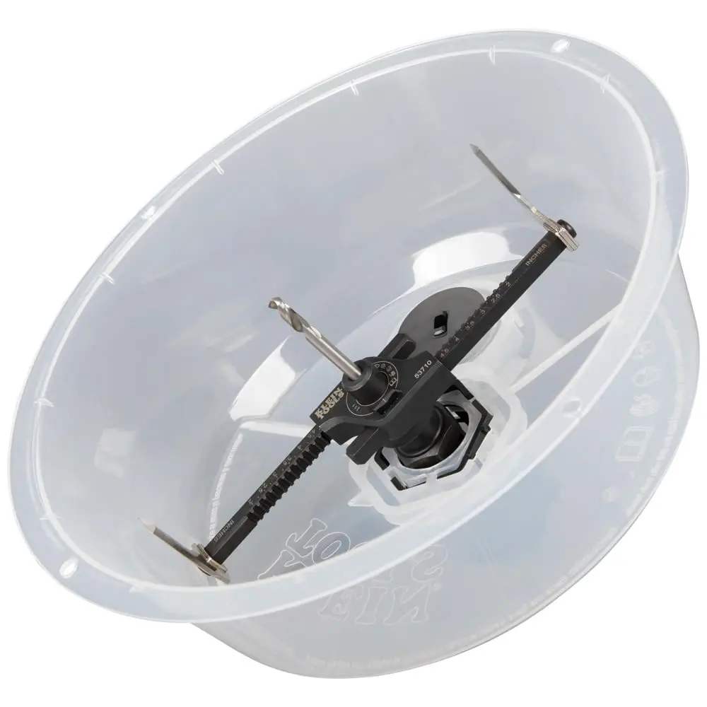 Регулируемый кольцевой резак для отверстий с пылесборником и вакуумным портом для гипсокартона и потолочных плиток, 2-7 дюймов
Регулируемый кольцевой резак для отверстий с пылесборником и вакуумным портом для гипсокартона и потолочных плиток, 2-7 дюймов