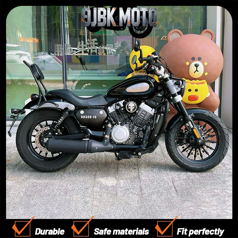 Motorcycle Rear Seat Backrest Support Saddle Leather Seatback Cushion Pad Modified Accessories for KEEWAY-BENDA V302C
Motorcycle Rear Seat Backrest Support Saddle Leather Seatback Cushion Pad Modified Accessories for KEEWAY-BENDA V302C