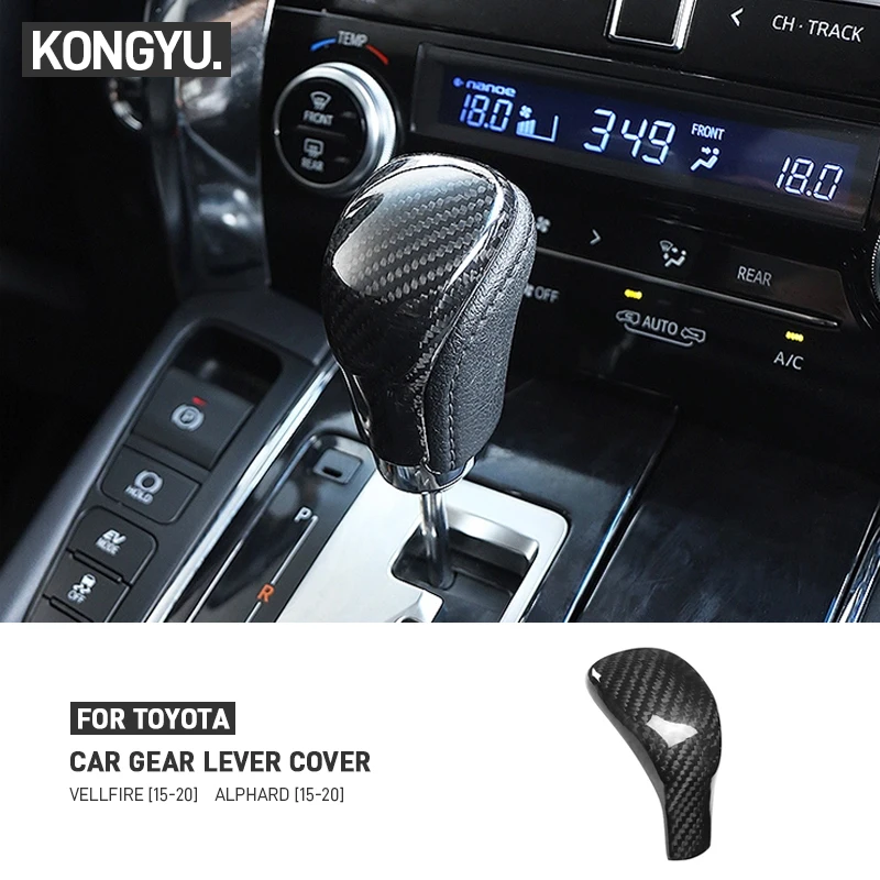 Для Toyota Vellfire Alphard 2015-2020 настоящее углеродное волокно, автомобильная ручка переключения передач, наклейка, накладка, внутренняя отделка, декоративные аксессуары
Для Toyota Vellfire Alphard 2015-2020 настоящее углеродное волокно, автомобильная ручка переключения передач, наклейка, накладка, внутренняя отделка, декоративные аксессуары