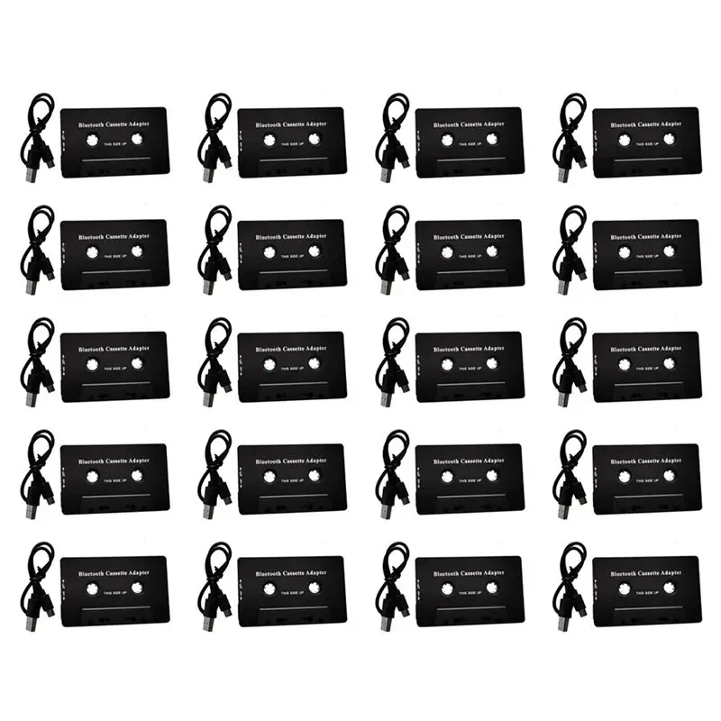 AU28-20X Universal Cassette Bluetooth 5.0 Audio Car Tape Aux Stereo Adapter With Mic For Phone MP3 AUX Cable CD Player
AU28-20X Universal Cassette Bluetooth 5.0 Audio Car Tape Aux Stereo Adapter With Mic For Phone MP3 AUX Cable CD Player