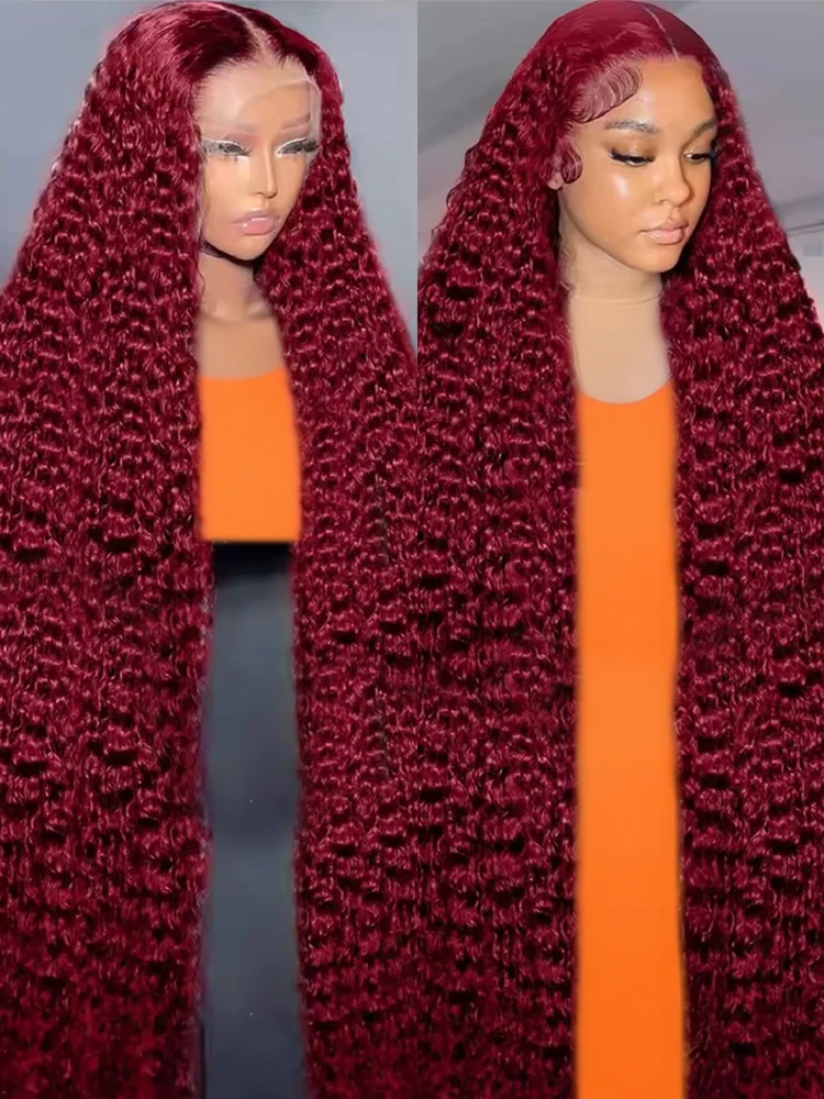 30 36-дюймовые бордовые парики Deep Wave 99J с фронтальной частью 13x4 HD Lace, из натуральных волос, цветные, кудрявые, безклеевые, 7x5, плотность 250%
30 36-дюймовые бордовые парики Deep Wave 99J с фронтальной частью 13x4 HD Lace, из натуральных волос, цветные, кудрявые, безклеевые, 7x5, плотность 250%