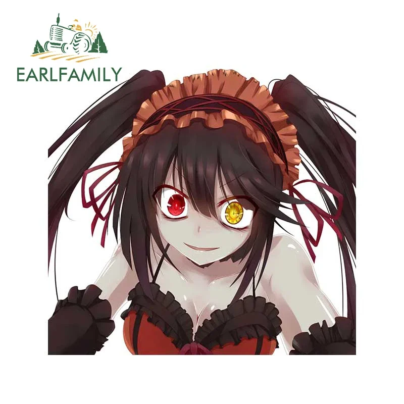 EARLFAMILY Tokisaki Kurumi Decal Surfboard Laotop Car Stickers Windows Windshield Rearview mirror Waterproof Car Accessories
EARLFAMILY Tokisaki Kurumi Decal Surfboard Laotop Car Stickers Windows Windshield Rearview mirror Waterproof Car Accessories