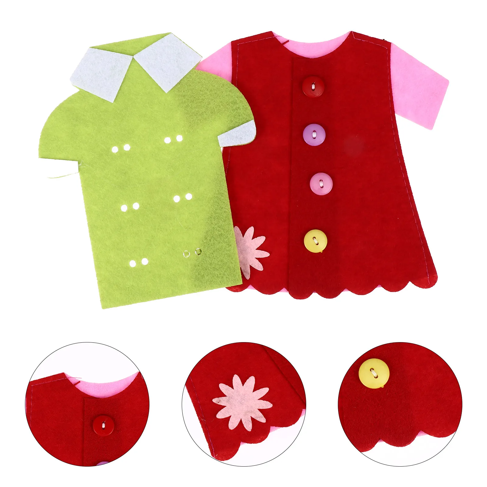 2Pcs Stitching Button Educational Game Safe Preschool Kids Sewing Clothes Threading Puzzle Early Childhood Development Hand Eye
2Pcs Stitching Button Educational Game Safe Preschool Kids Sewing Clothes Threading Puzzle Early Childhood Development Hand Eye