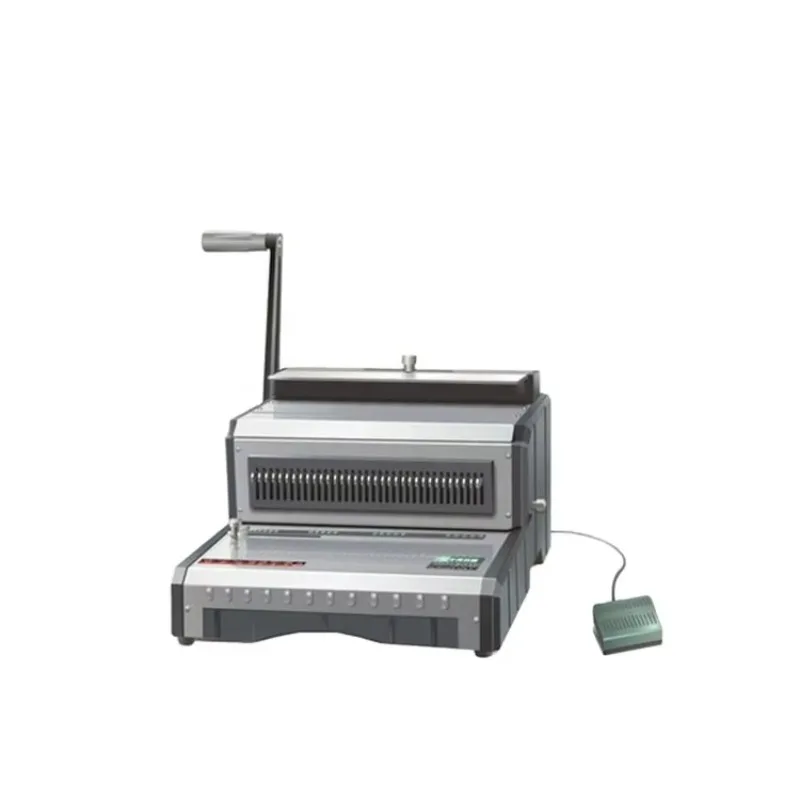 Wholesale A5 & A4 Notebook Double Wire Leather Binders Electric Automatic Double Wire O Punching Machine-Manual Power
Wholesale A5 & A4 Notebook Double Wire Leather Binders Electric Automatic Double Wire O Punching Machine-Manual Power