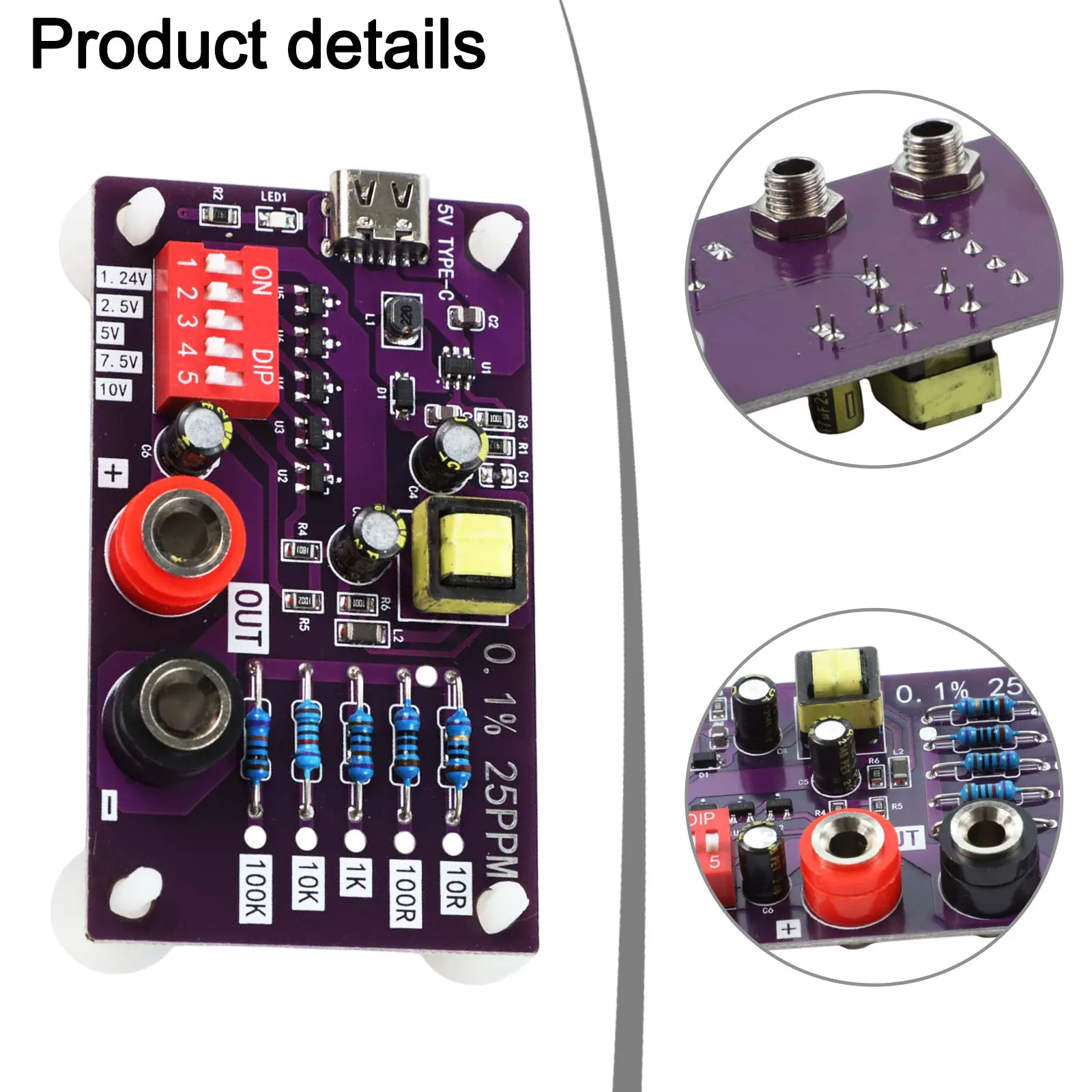 Точность проверки AD585 Опорное напряжение Рабочее окружающее срествие 16-30 Блок питания без батареи Индикация питания Светодиодный светильник
Точность проверки AD585 Опорное напряжение Рабочее окружающее срествие 16-30 Блок питания без батареи Индикация питания Светодиодный светильник