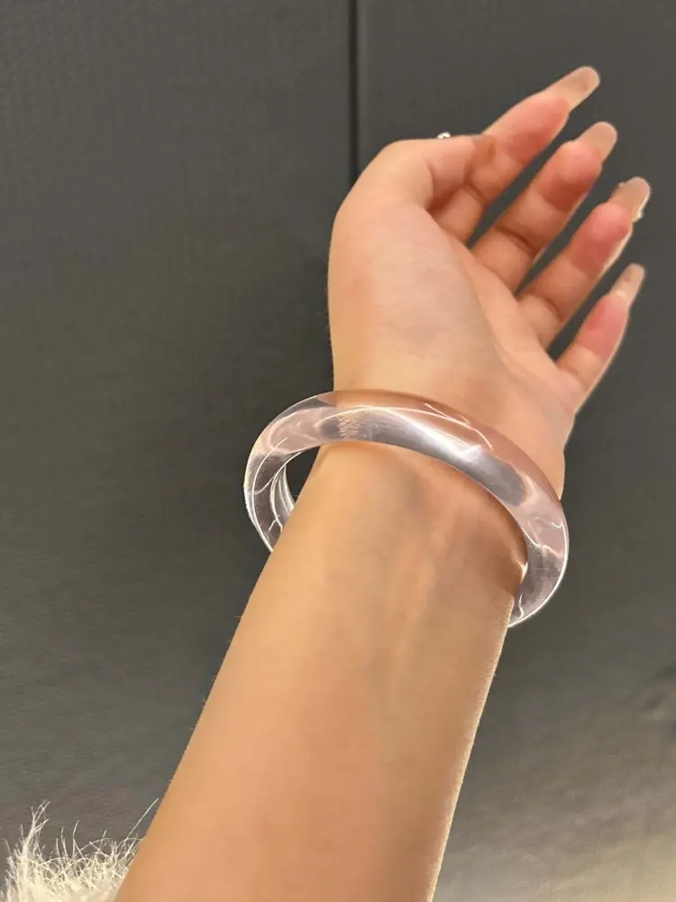 Light Pink Ice Pink Crystal Bracelet Female White Moonlight Chalcedony Jade Bracelet Ice Jade Bracelet
Light Pink Ice Pink Crystal Bracelet Female White Moonlight Chalcedony Jade Bracelet Ice Jade Bracelet