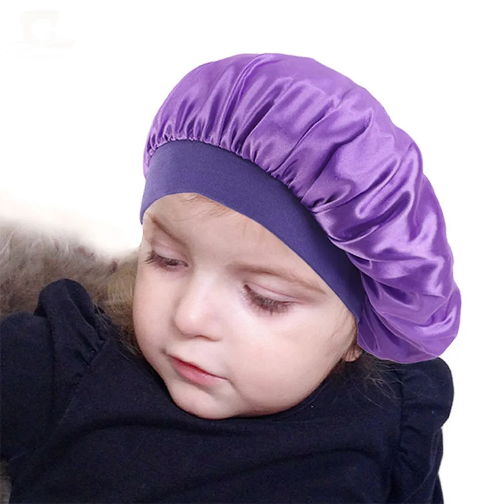 5Pcs Kids Sleeping Cap Elastic Wide Brim Satin Bathing Hair Protect Hat Solid Colors Comfortable Lightweight Safe for Home Sleep
5Pcs Kids Sleeping Cap Elastic Wide Brim Satin Bathing Hair Protect Hat Solid Colors Comfortable Lightweight Safe for Home Sleep