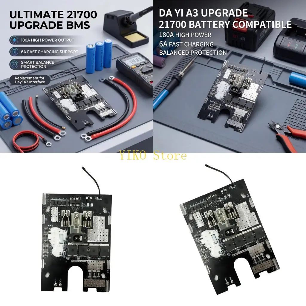 K32C 21700 Advanced 180A Efficient Charging Board Contains Balanced Safety Circuit
K32C 21700 Advanced 180A Efficient Charging Board Contains Balanced Safety Circuit
