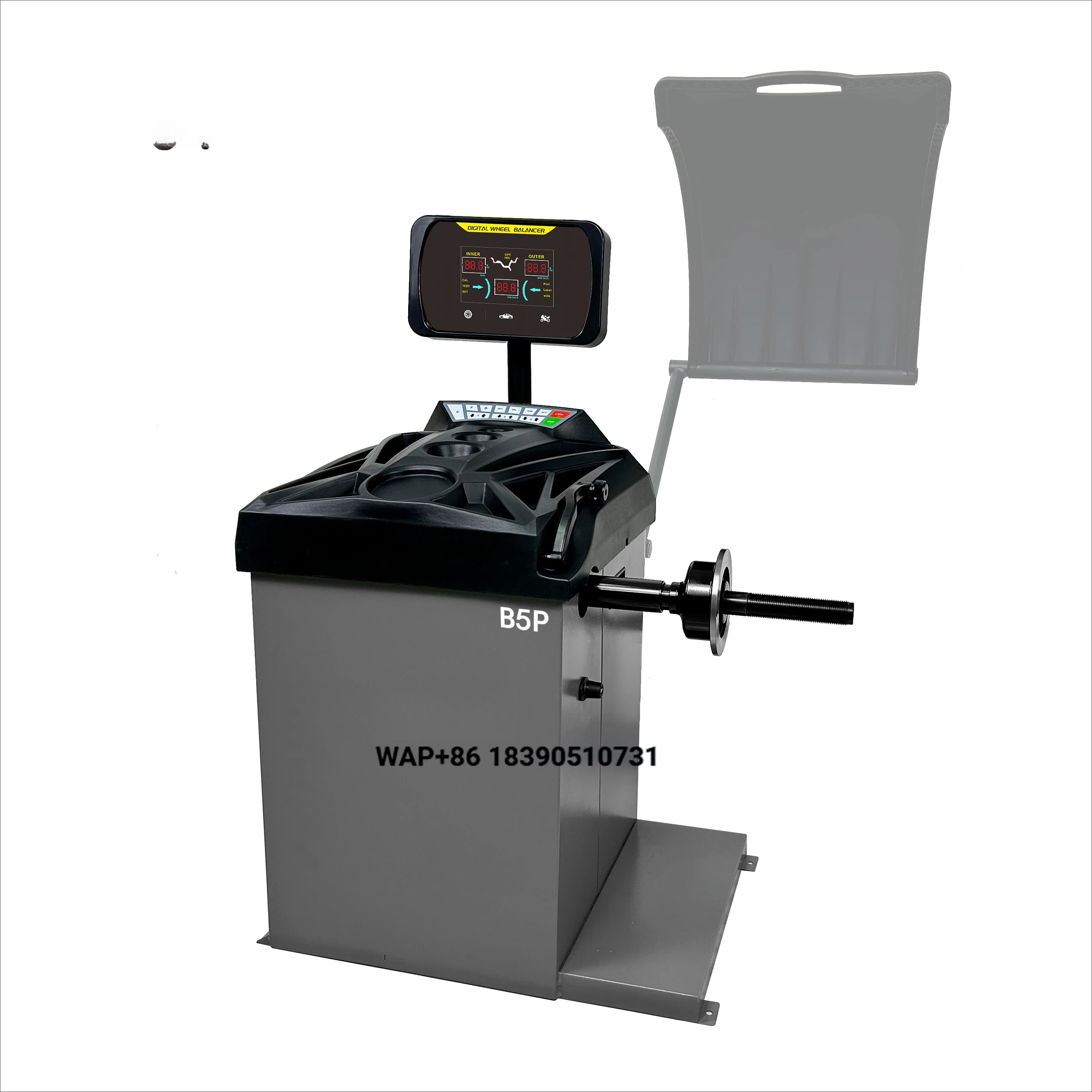 B5P Intelligent Dynamic Wheel Balancer, Automatic Car Tire Balancing Machine for Auto Repair Shop
B5P Intelligent Dynamic Wheel Balancer, Automatic Car Tire Balancing Machine for Auto Repair Shop