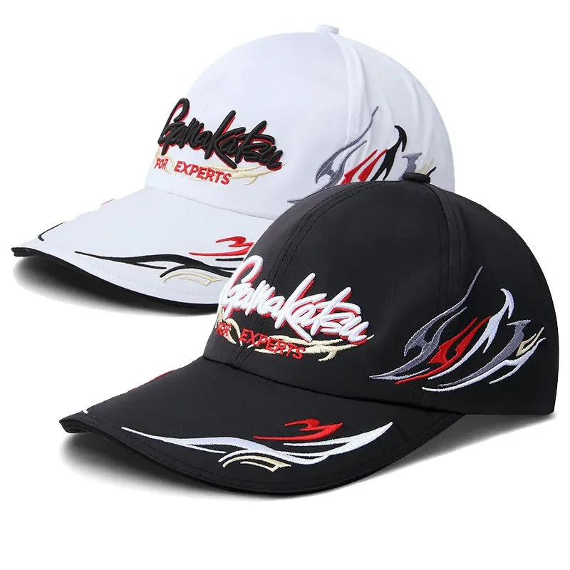 Summer Gamakatsu Hat Waterproof Sun Protection Embroidery Cotton Caps Men Women Outdoor Sports Fishing Hats Black White
Summer Gamakatsu Hat Waterproof Sun Protection Embroidery Cotton Caps Men Women Outdoor Sports Fishing Hats Black White