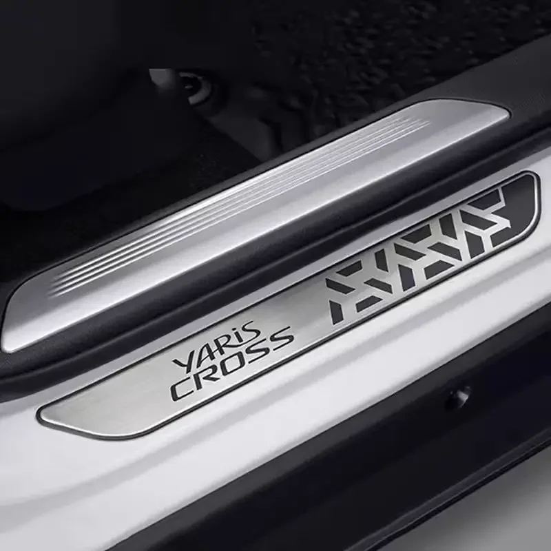 Suitable for 24 Toyota Yaris CROSS threshold strips, welcome pedals, Yaris threshold strips
Suitable for 24 Toyota Yaris CROSS threshold strips, welcome pedals, Yaris threshold strips