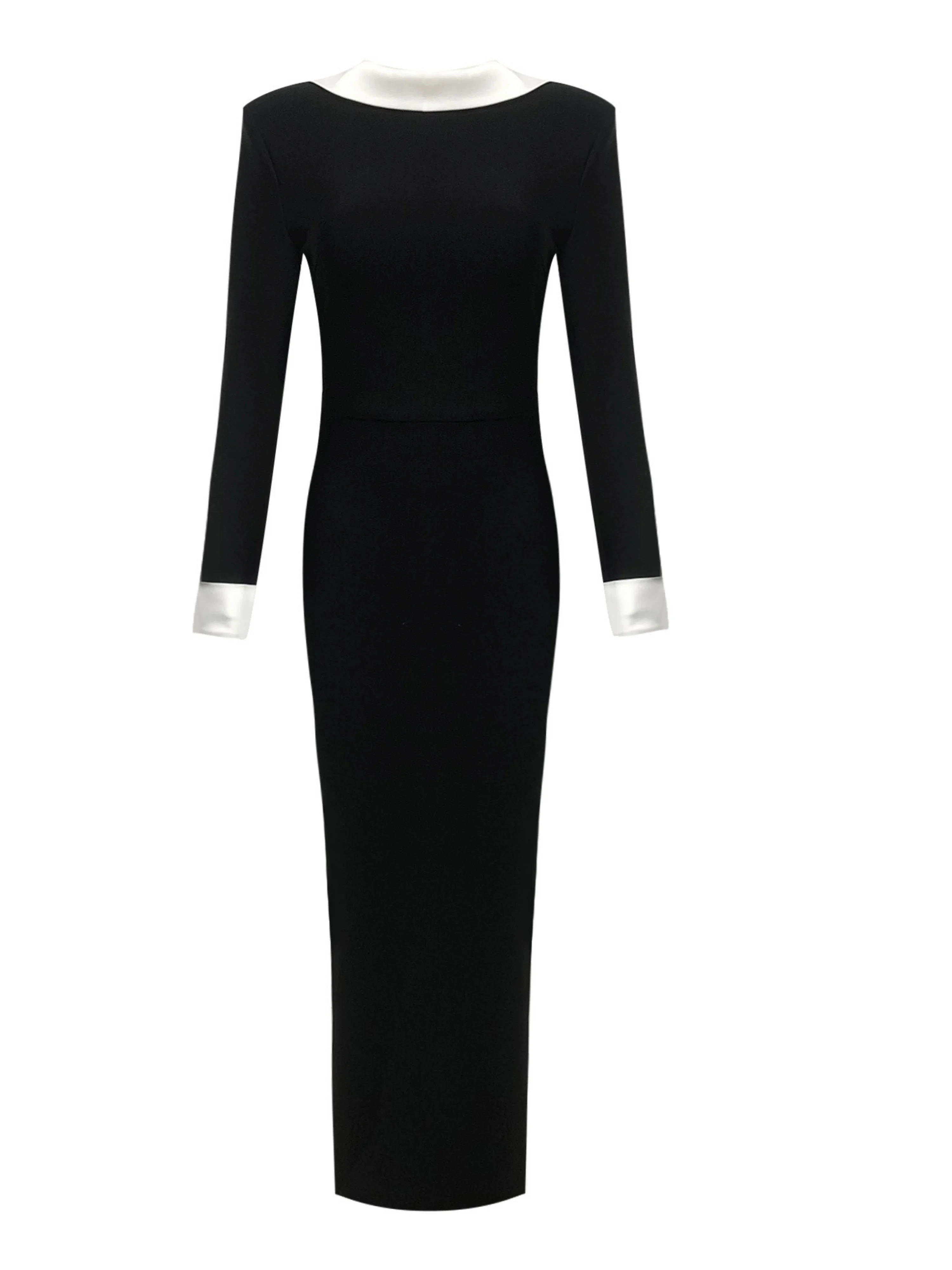 Women Black Long Sleeve Deep V Backless Bandage Long Dress Elegant Formal Evening Party Gala Cocktail Celebration Event Dresses
Women Black Long Sleeve Deep V Backless Bandage Long Dress Elegant Formal Evening Party Gala Cocktail Celebration Event Dresses