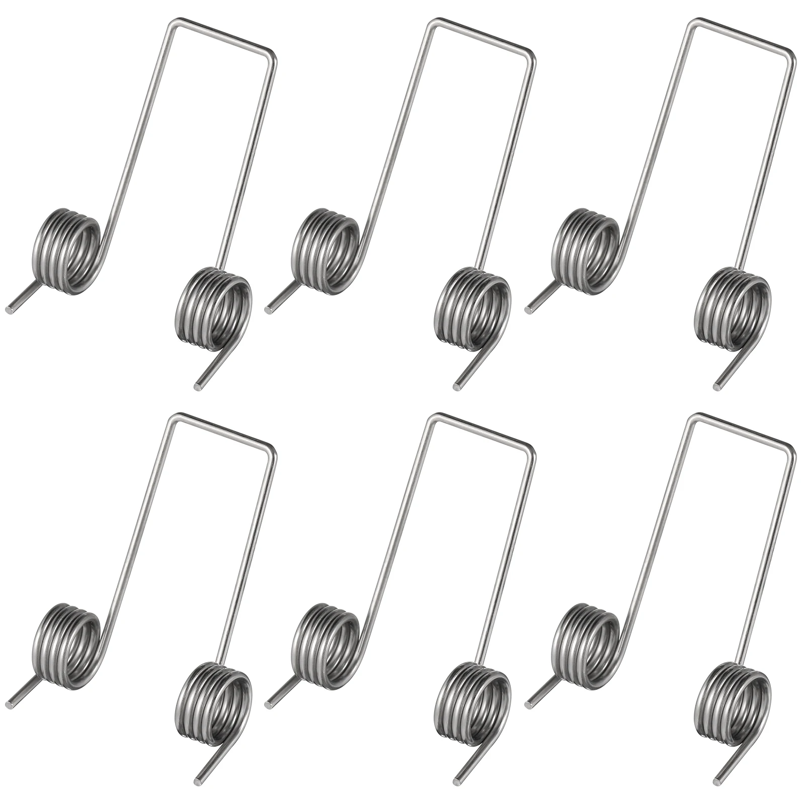 6 Pcs Torsion Spring Accessories Bin Lid Metal Torsional Kitchen Replacement Stainless Steel Parts
6 Pcs Torsion Spring Accessories Bin Lid Metal Torsional Kitchen Replacement Stainless Steel Parts