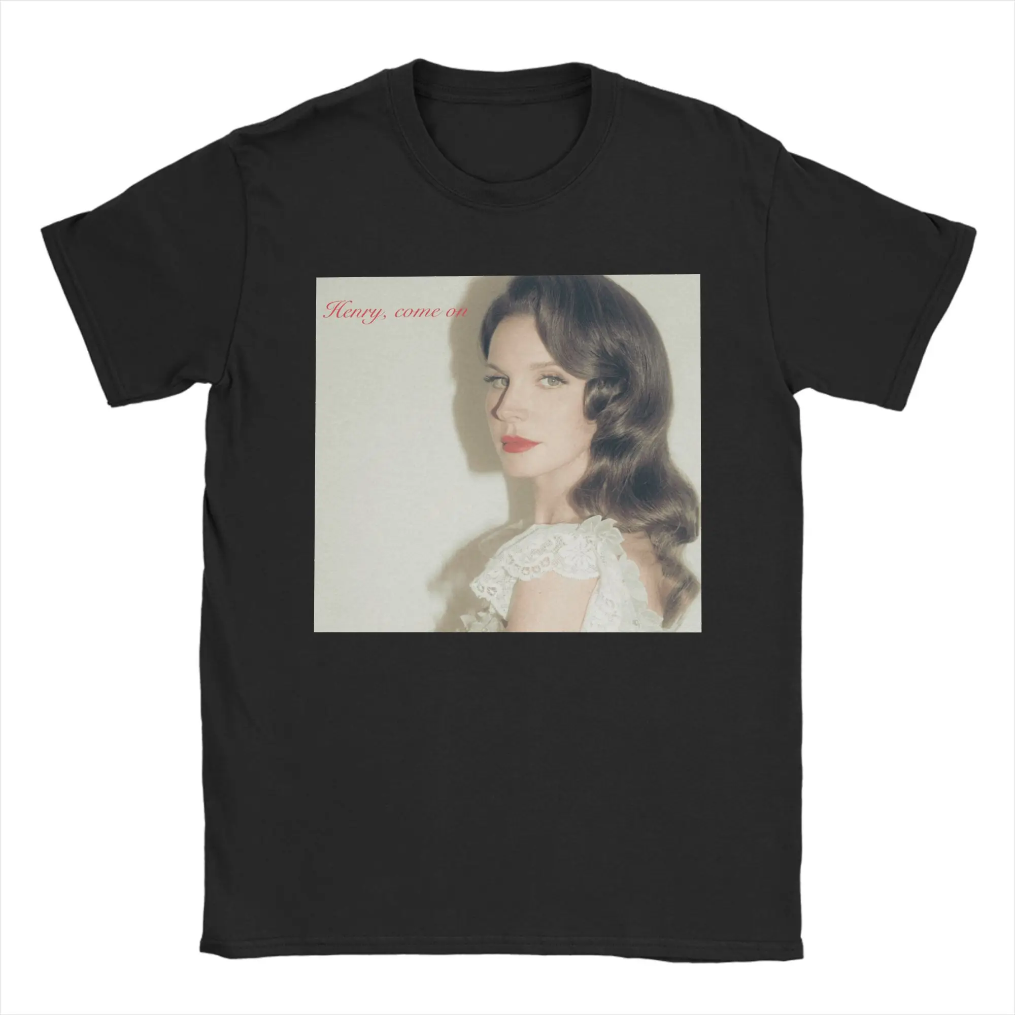 Повседневные футболки Генри Come On Lana Del Rey для мужчин, футболки из чистого хлопка с круглым вырезом, футболка с короткими рукавами, одежда больших размеров
Повседневные футболки Генри Come On Lana Del Rey для мужчин, футболки из чистого хлопка с круглым вырезом, футболка с короткими рукавами, одежда больших размеров
