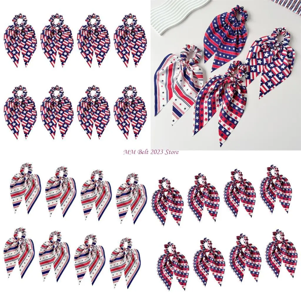 49ME Independence Day Hair Accessories Set Of 8 Piece Comfortable Cloth Scrunchies
49ME Independence Day Hair Accessories Set Of 8 Piece Comfortable Cloth Scrunchies